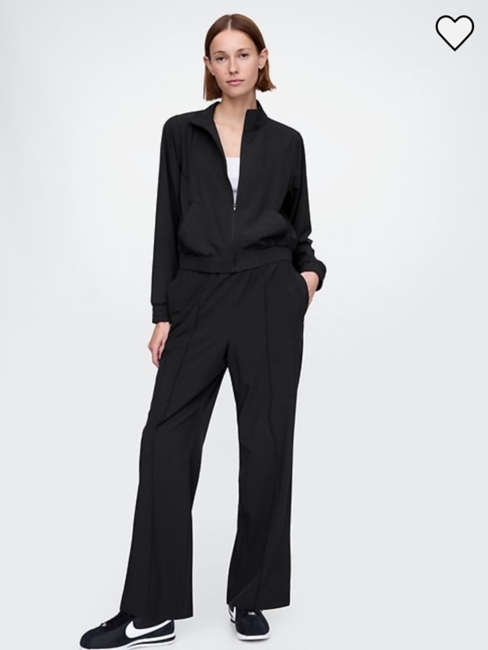 GapFit Tech High Rise Split- Hem Pants NWT Medium Petite
